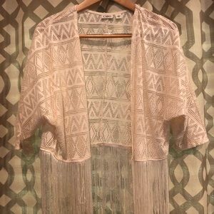 Cato Fringe Kimono